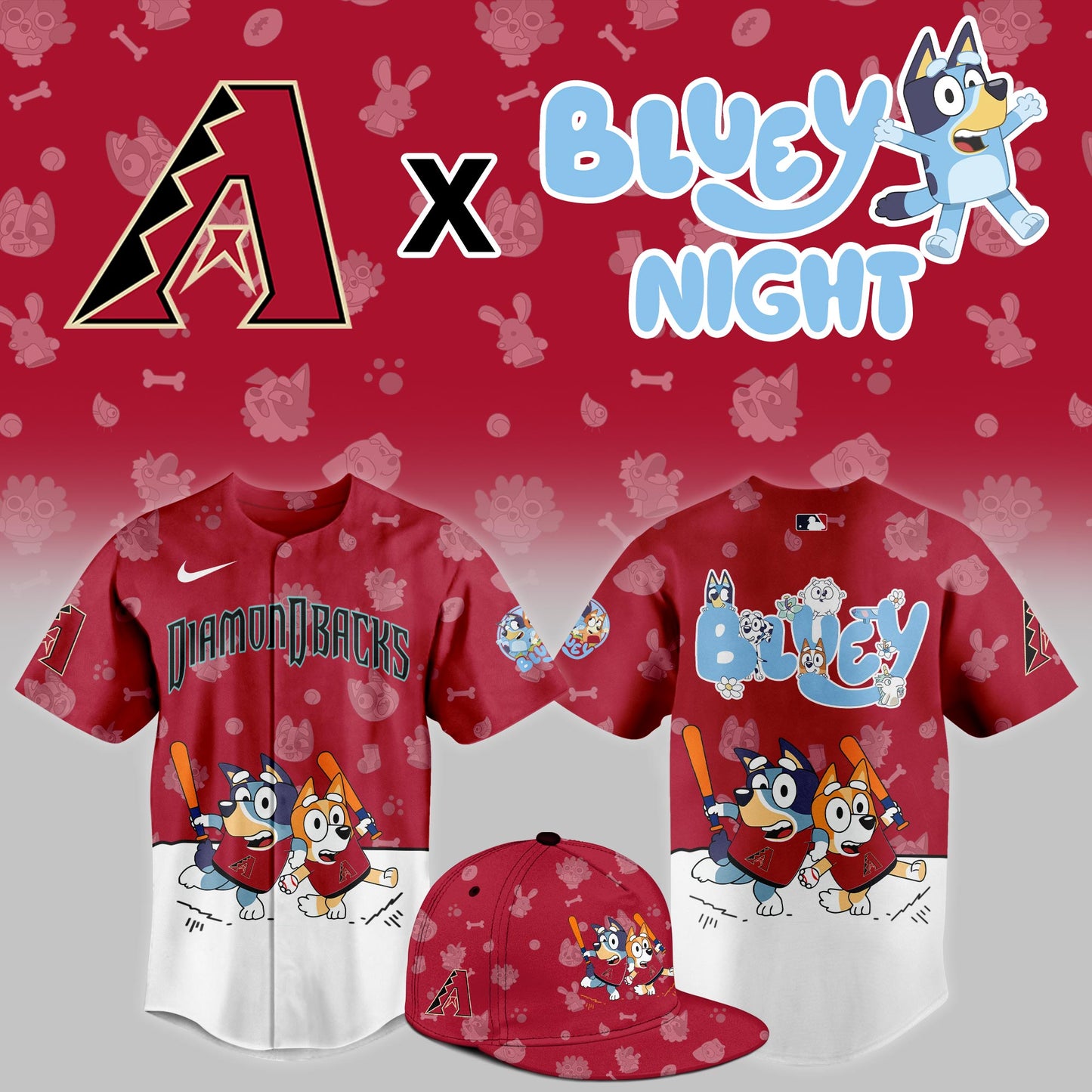 ARI 2025 Bluey Night Limited Jersey Printed