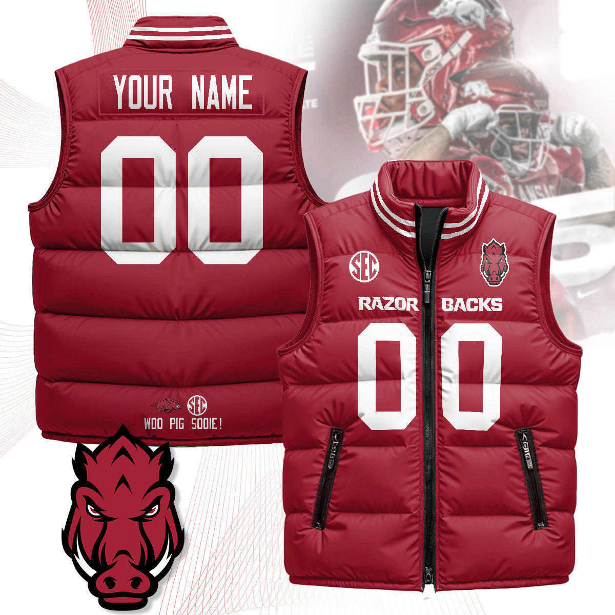 ARK Unisex Custom Puffer Vest