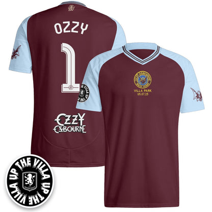 Aston Villa Ozzy Osbourne Back Home Jersey - Printed