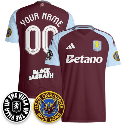 Aston Villa Ozzy Osbourne Back Home Jersey - Printed