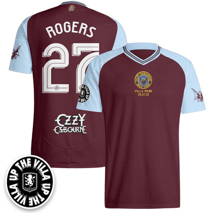 Aston Villa Ozzy Osbourne Back Home Jersey - Printed