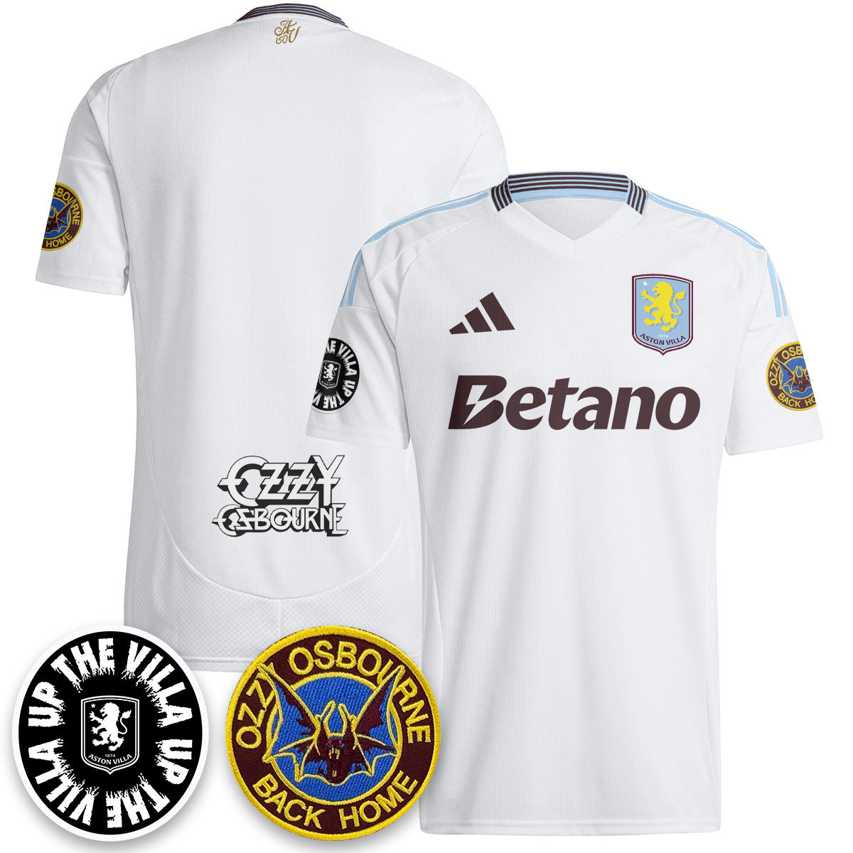 Aston Villa Ozzy Osbourne Back Home Jersey - Printed