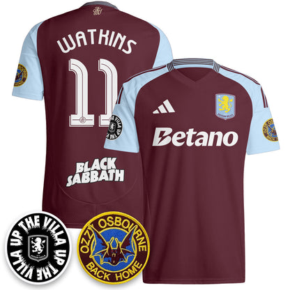 Aston Villa Ozzy Osbourne Back Home Jersey - Printed