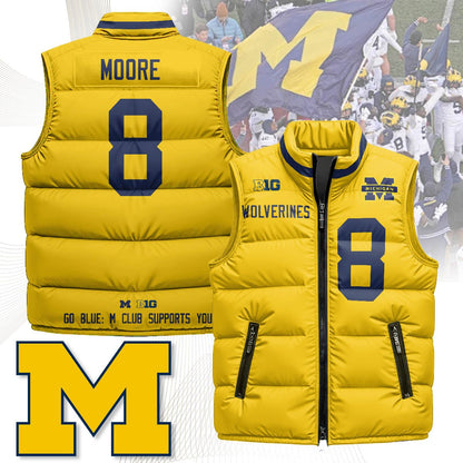 MICH Unisex Puffer Vest