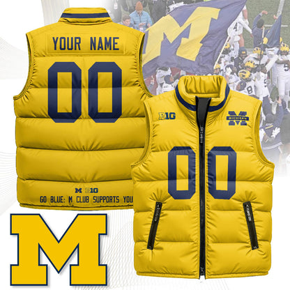 MICH Unisex Puffer Vest