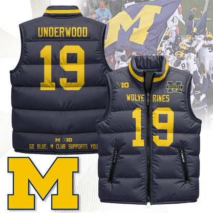 MICH Unisex Puffer Vest