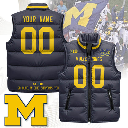 MICH Unisex Puffer Vest