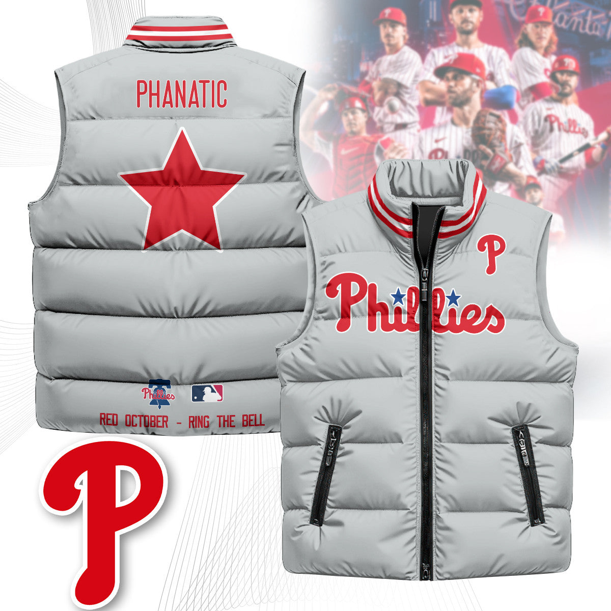 PHI Unisex Puffer Vest