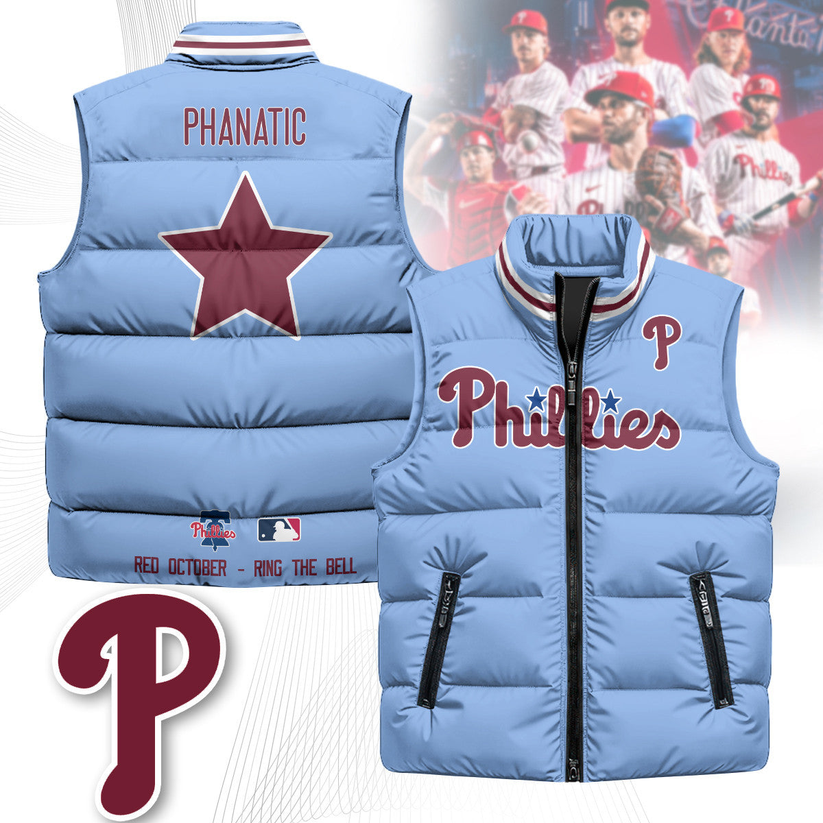 PHI Unisex Puffer Vest