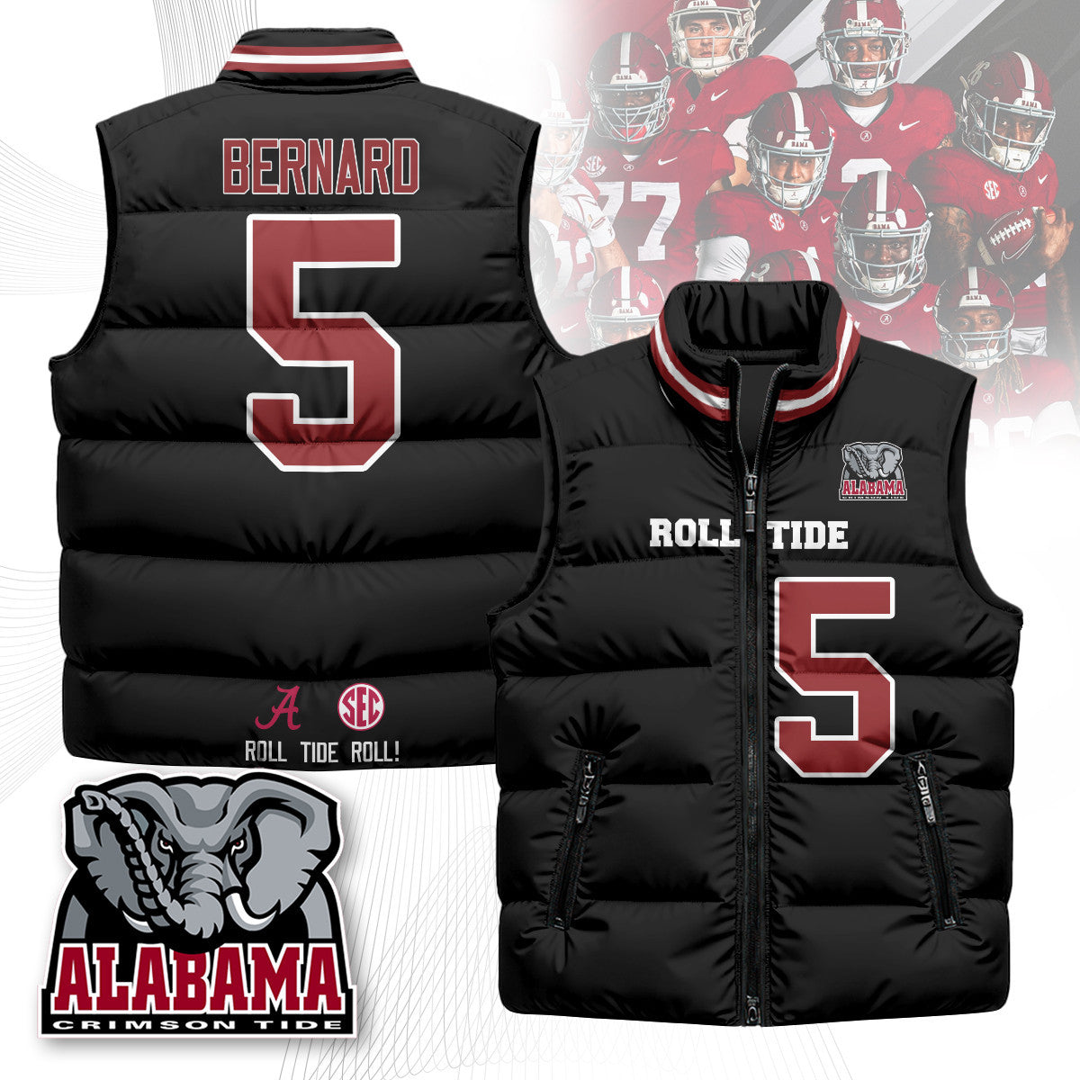 BAMA Unisex Puffer Vest