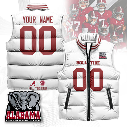 Custom BAMA Unisex Puffer Vest