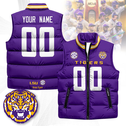 LSU Unisex Puffer Vest