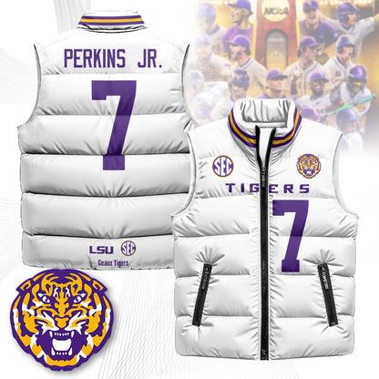 LSU Unisex Puffer Vest