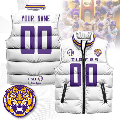 LSU Unisex Puffer Vest