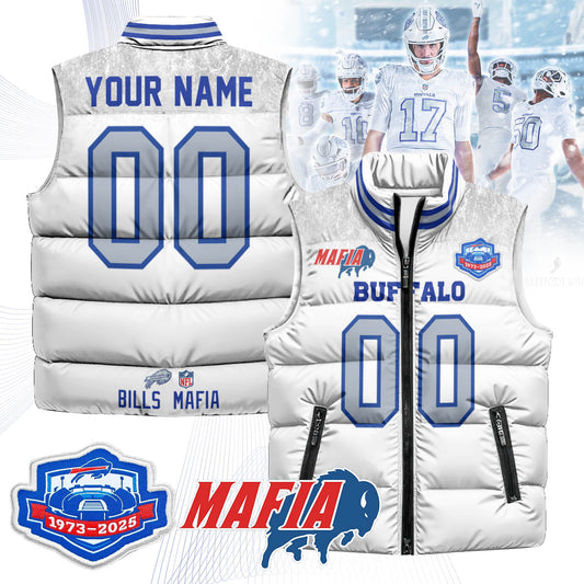 Custom BUF Mafia Farewell Highmark Unisex Puffer Vest