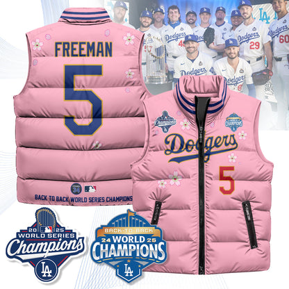 LAD Tokyo 2025 World Series Champions Puffer Vest