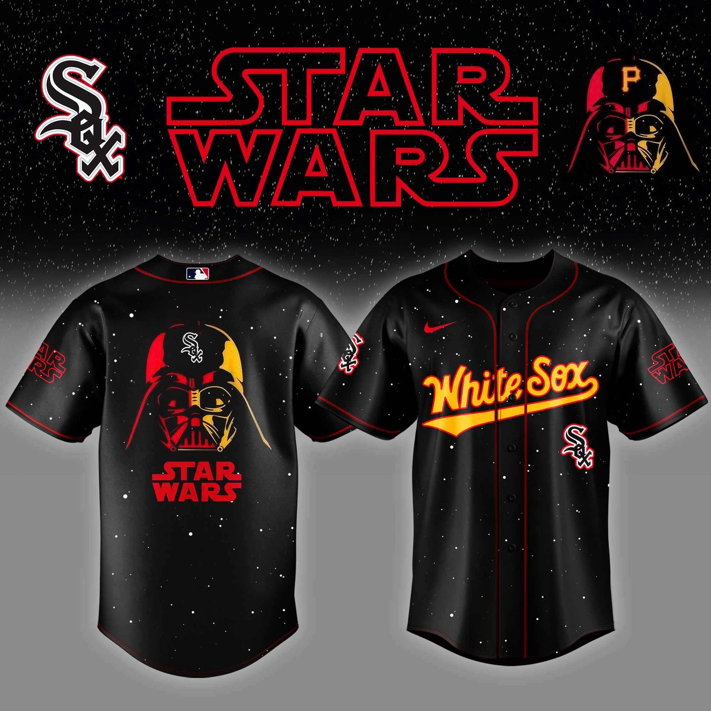 Chicago White Sox x Stars Wars Night Baseball Jersey Editions Limited - Printed