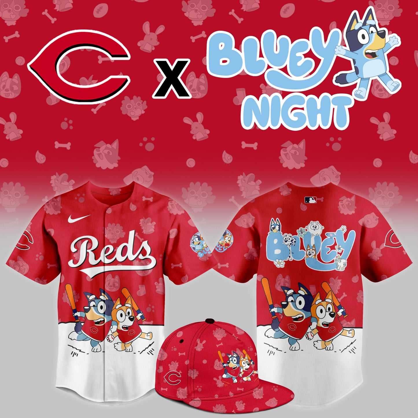 CIN 2025 Bluey Night Limited Jersey Printed