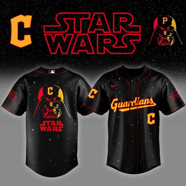 CLE x Stars Wars Night Baseball Jersey Editions Limited - Printed