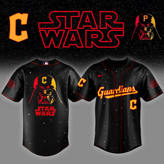 CLE x Stars Wars Night Baseball Jersey Editions Limited - Printed
