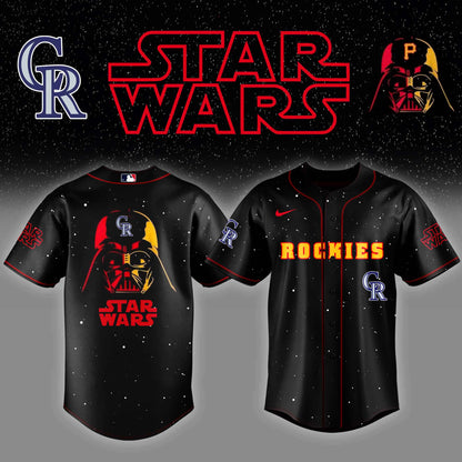 COL x Stars Wars Night Baseball Jersey Editions Limited - Printed