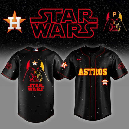 HOU x Stars Wars Night Baseball Jersey Editions Limited - Printed