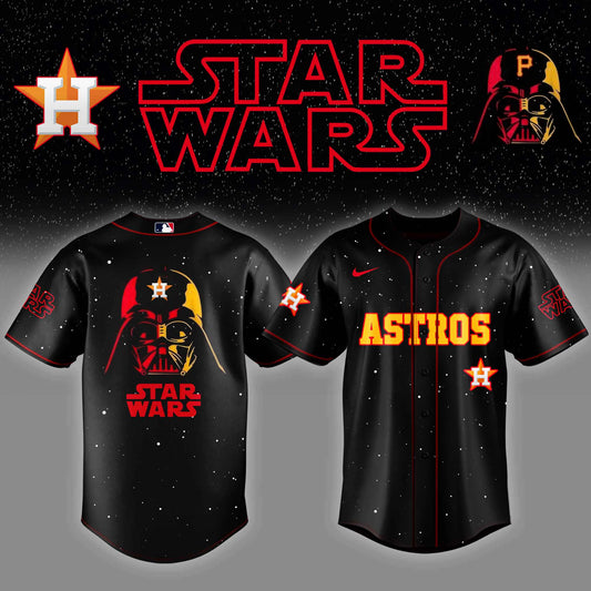 HOU x Stars Wars Night Baseball Jersey Editions Limited - Printed
