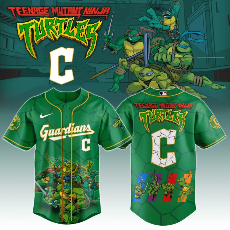 CLE x Ninja Turtles Night Game Limited Edition Printed Jersey 2025