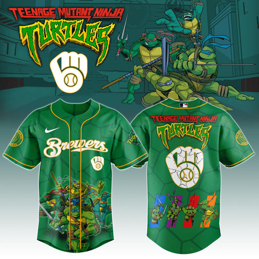 MIL MLB x Ninja Turtles Night Game Limited Edition Printed Jersey 2025