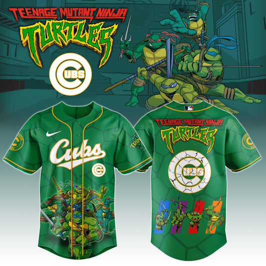 CHC MLB x Ninja Turtles Night Game Limited Edition Printed Jersey 2025