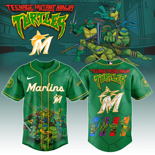 MIA x Ninja Turtles Night Game Limited Edition Printed Jersey 2025