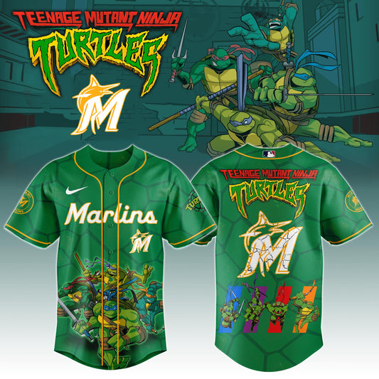 MIA x Ninja Turtles Night Game Limited Edition Printed Jersey 2025