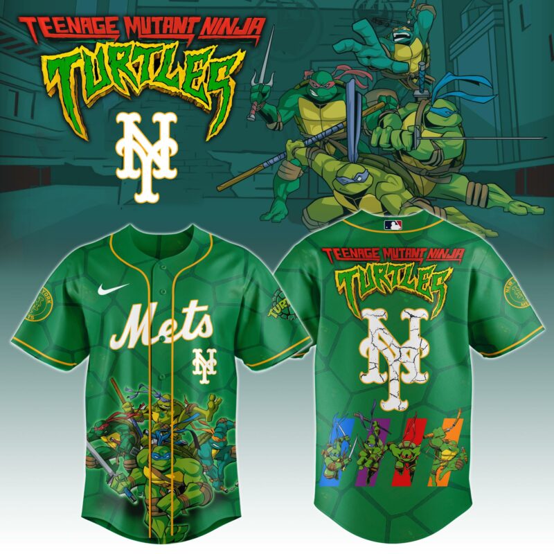 NYM x Ninja Turtles Night Game Limited Edition Printed Jersey 2025