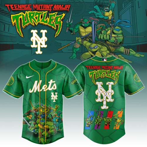 NYM x Ninja Turtles Night Game Limited Edition Printed Jersey 2025