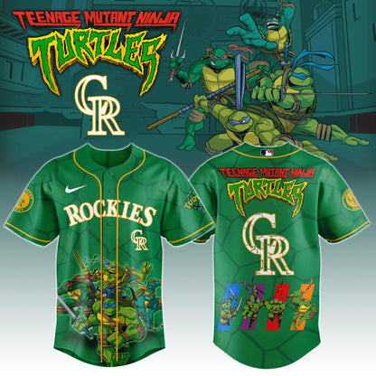 COL x Ninja Turtles Night Game Limited Edition Printed Jersey 2025
