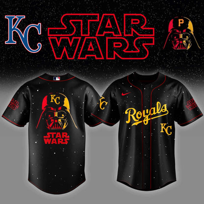 KC x Stars Wars Night Baseball Jersey Editions Limited - Printed