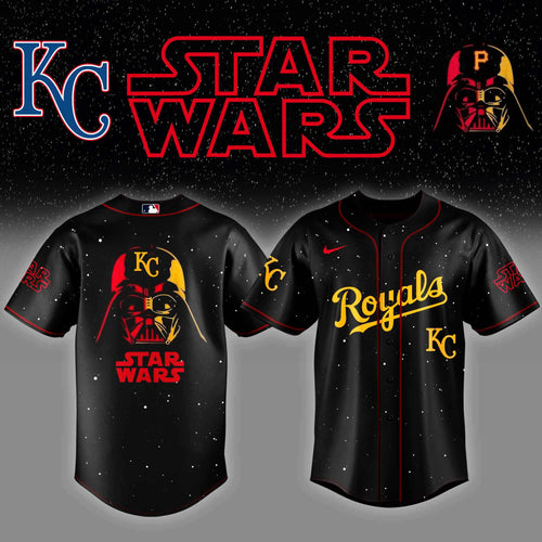 KC x Stars Wars Night Baseball Jersey Editions Limited - Printed