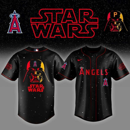 LAA x Stars Wars Night Baseball Jersey Editions Limited - Printed