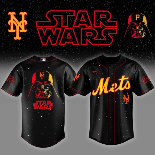 NYM x Stars Wars Night Baseball Jersey Editions Limited - Printed