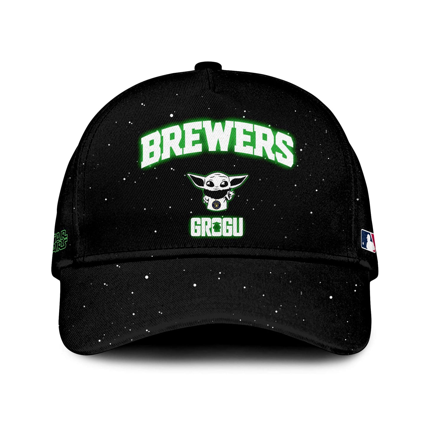 MIL x Stars Wars Grogu Night Baseball Jersey Editions Limited v3 - Printed