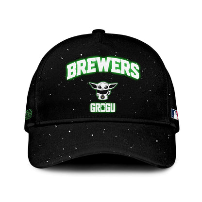 MIL x Stars Wars Grogu Night Baseball Jersey Editions Limited v3 - Printed