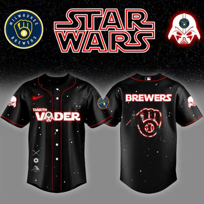 MIL x Stars Wars Dead Vander Night Baseball Jersey Editions Limited v2 - Printed
