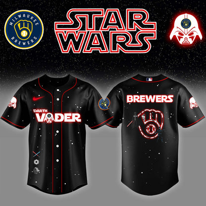MIL x Stars Wars Dead Vander Night Baseball Jersey Editions Limited v2 - Printed