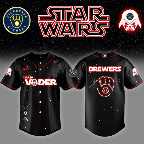 MIL x Stars Wars Dead Vander Night Baseball Jersey Editions Limited v2 - Printed