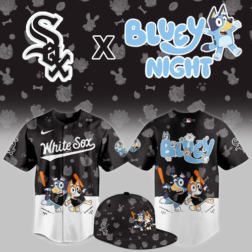 Chicago White Sox 2025 Bluey Night Limited Jersey Printed