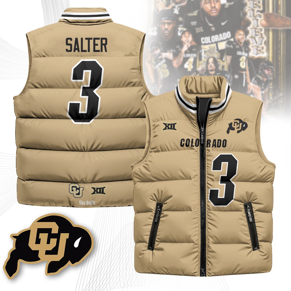 CU Unisex Puffer Vest