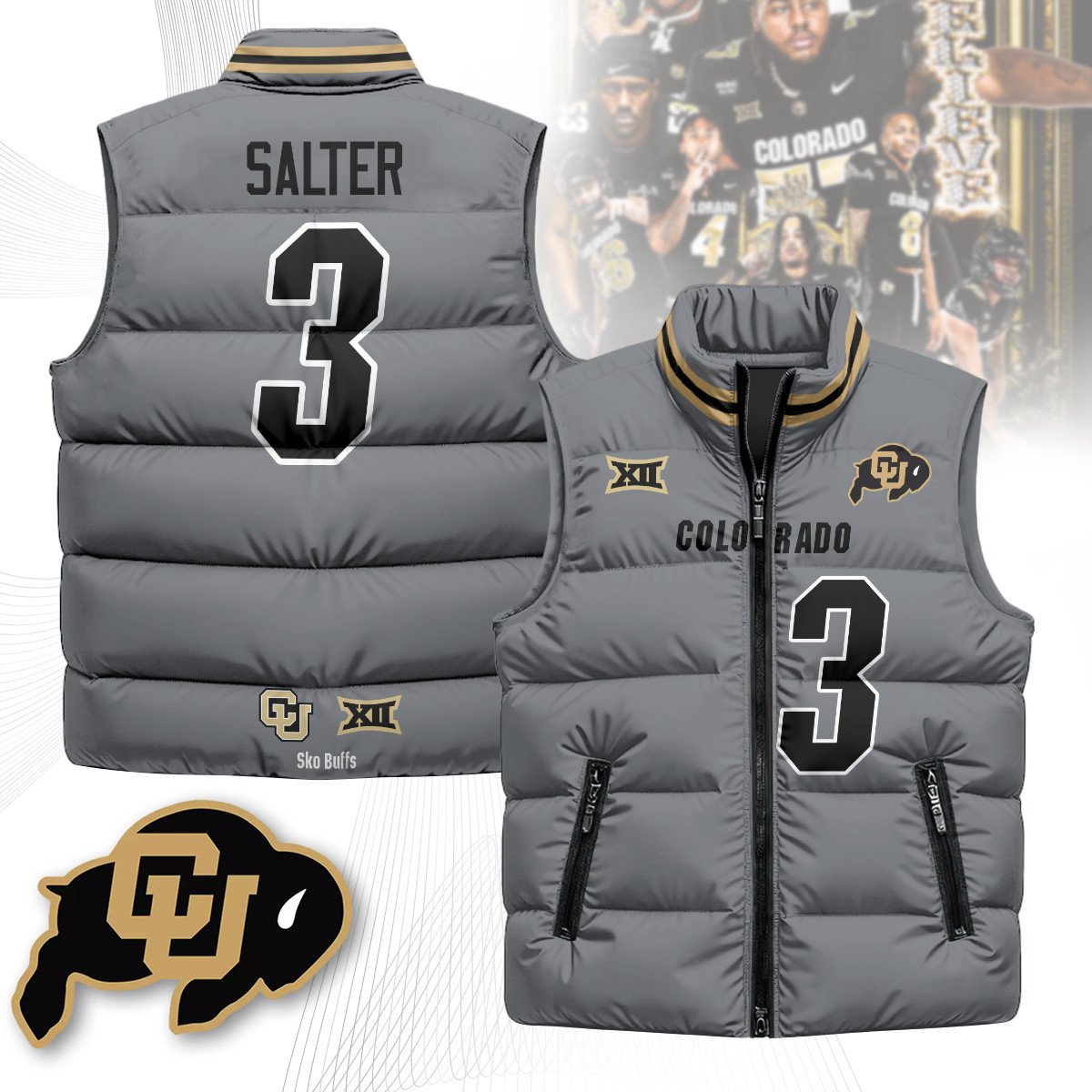 CU Unisex Puffer Vest