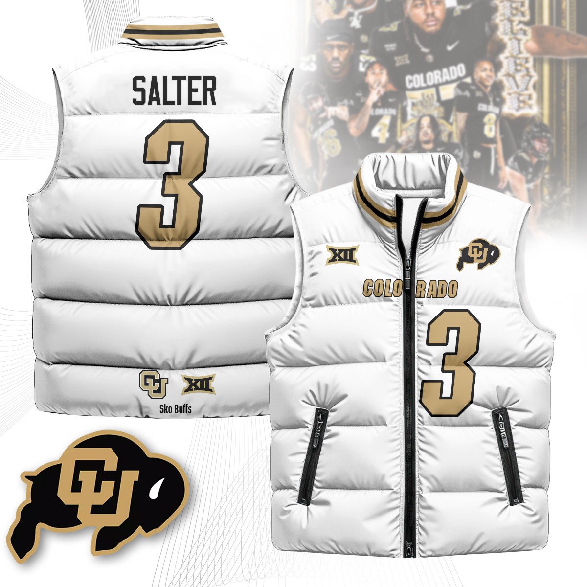 CU Unisex Puffer Vest