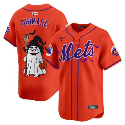 Mets Grimace Halloween Vapor Premier Limited Jersey V2- Printed