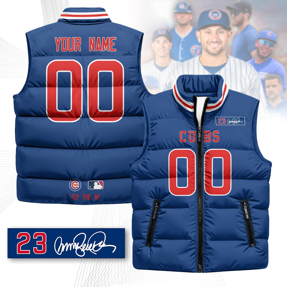 Custom CHC Unisex Puffer Vest